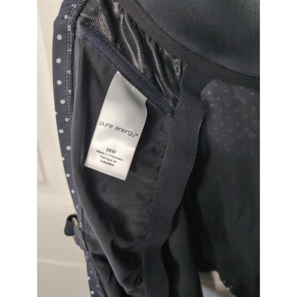 Pure energy Plus Size Polka Dot Swimsuit Women's 26W Beach Resort (982) NWOT - Picture 3 of 5